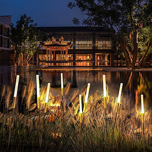 Solar Powered Lawn Reed Lamp