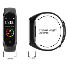 2019 New M4 Color Screen Smart BT Bracelet Watch Fitness Tracker - Groupy Buy