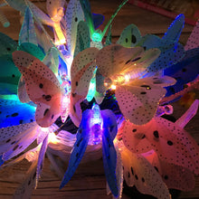 Solar Powered Butterfly Fiber Optic Fairy String Light