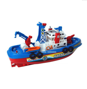 Electric Water Fire Boat Toy