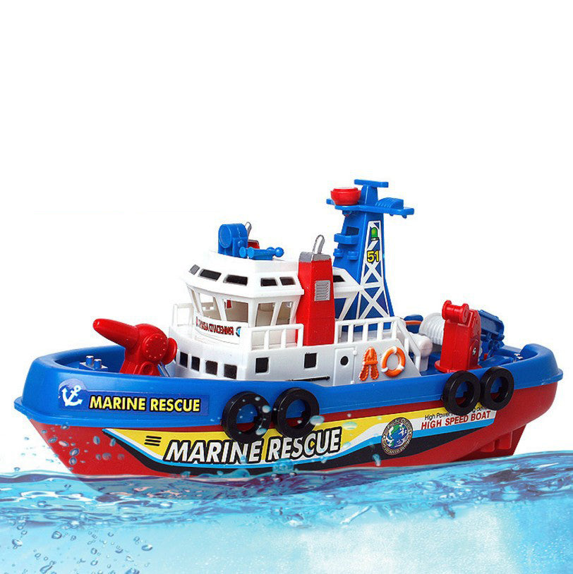 Electric Water Fire Boat Toy