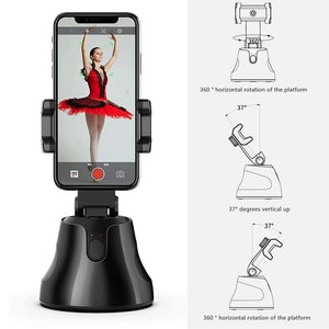 Automatic Selfie Stick 360° Smart Tracking Camera Mobile Phone Stand