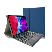 Protective Detachable Keyboard Magic Touchpad Case for Apple iPad with Apple Pencil Slot