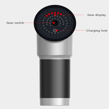 Rechargeable Electric Deep Muscle Tissue Massage Gun with 4 Massage Heads
