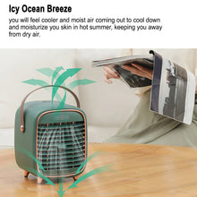 3 Speed Personal Portable Air Conditioning Desk Fan with Handle
