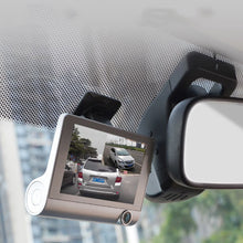 Three Lens Video Registrator Dash Driving Recorder