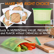 Big Price Drop!Clearance!! Silicone Sealed Bag Food Storage Bag 500ML