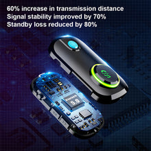 2-in-1 Bluetooth Car Audio Hands-free Call Receiver and Speaker