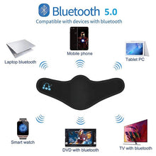Washable Fabric Musical Bluetooth Face Mask