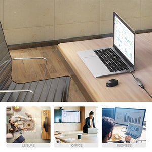 6-in-1 USB C Hub Docking Station