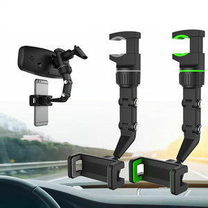 Rotating Rearview Mirror Car Holder