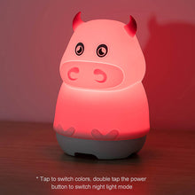 USB Rechargeable Silicone Animal Night Light and BT Speaker