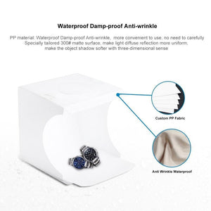 Mini Folding Lightbox 2 LED Photography Softbox