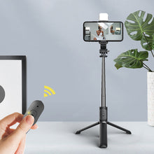 Portable All-in-One Bluetooth Selfie Stick Tripod