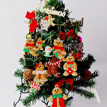 12 Pack Gingerbread Man Ornaments for Christmas Tree Decorations