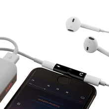 T-shaped Headphone 2-in-1 Dual-port Headphone Adapter for iPhone
