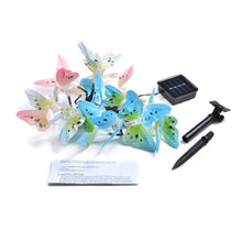 Solar Powered Butterfly Fiber Optic Fairy String Light