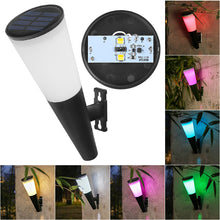 Modern Waterproof Color Changing Outdoor Solar Wall Lights