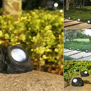 Solar Outdoor Landscaping Rock Lights