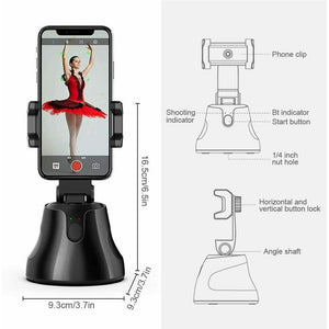 360° Face and Object Tracking Mobile Tripod for Apple and Android Devices