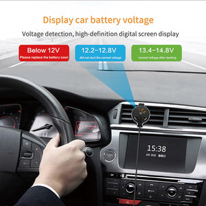 Wireless FM Transmitter with Dual Car Charger