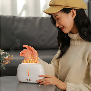 LED Color Flame Air Humidifier