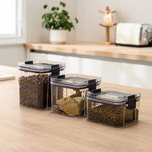 Stackable Kitchen Sealed Jar Plastic Food Storage Box