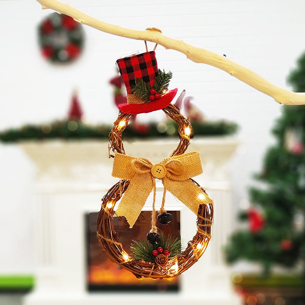 Christmas LED Holiday Garland Ornaments