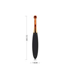 5pcs Oval Makeup Brushes Set