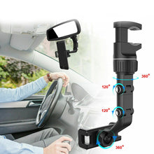 Rotating Rearview Mirror Car Holder