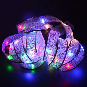 40 LED 4m Copper Wire Ribbon Bows Lights