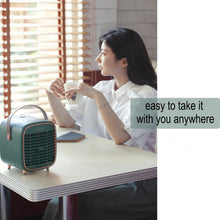 3 Speed Personal Portable Air Conditioning Desk Fan with Handle