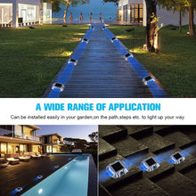 Solar Drive Way Warning Step Lights