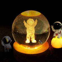 6cm 3D Crystal Ball LED Light