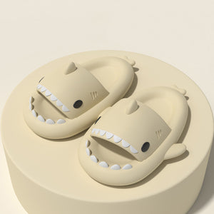 Kid's and Adult's Cartoon Shark Sliders
