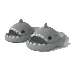Kid's and Adult's Cartoon Shark Sliders