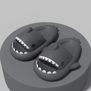 Kid's and Adult's Cartoon Shark Sliders