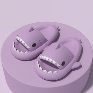 Kid's and Adult's Cartoon Shark Sliders