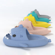 Kid's and Adult's Cartoon Shark Sliders