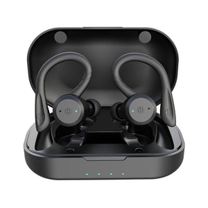 True Wireless Sports Earbuds with Charging Case