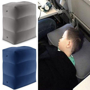 Inflatable Portable Foot Rest with Storage Bag
