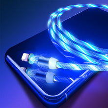 Fast Charging LED Magnetic USB Type-C Cable for iPhone and Android