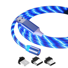Fast Charging LED Magnetic USB Type-C Cable for iPhone and Android