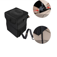 Car Trash Can Multifunctional Foldable Storage Box