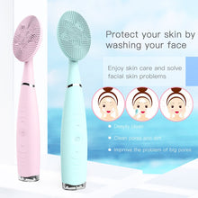 Electric Water-Resistant Facial Massage Cleansing Brush