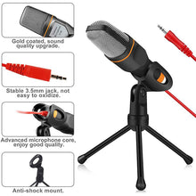 Capacitive Household Stereo Microphone Desktop Tripod