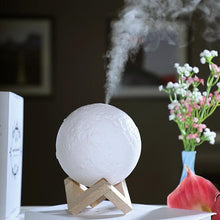 880ML 3D Moon Light Humidifier USB Rechargeable Household Diffuser Aromatherapy - Groupy Buy