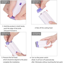 Rechargeable Epilator Laser Hair Remover for Face and Body