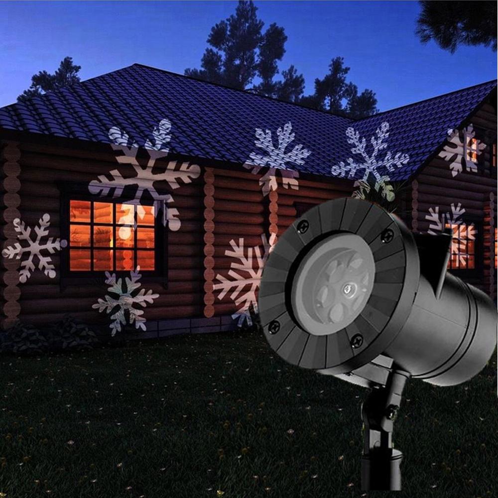 12 Patterns Christmas Projector Laser Lights