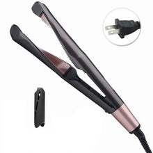 2-In-1 Curling And Straightening Twisted Spiral Hair Iron With LCD Display
